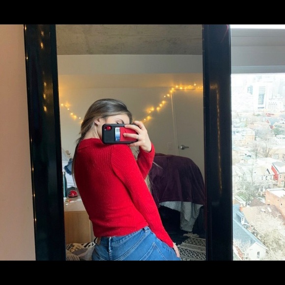 Red urban outfitters sweater - Picture 2 of 4